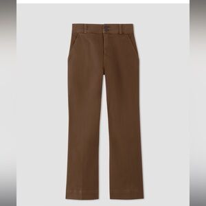 Kick flare high wasted organic cotton